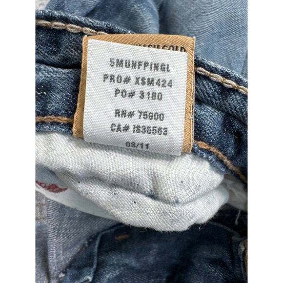 Big Star Mens 30R Denim Jeans Medium Wash Y2K 90s Office Casual Travel Comfort - Picture 7 of 12